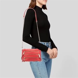 Rebecca Minkoff Red Leather Crossbody Bag